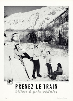 SNCF 1960 winter sports