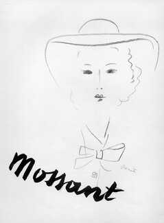 Mossant (Women's Hats) 1945 Eduardo Benito