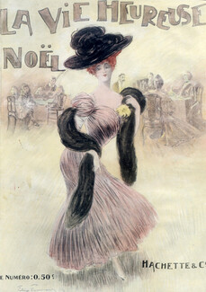 Félix Fournery 1904 Elegant Parisienne