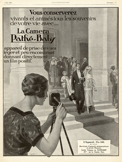 Pathé-Baby 1925 Camera, Wedding, C. Dutriac