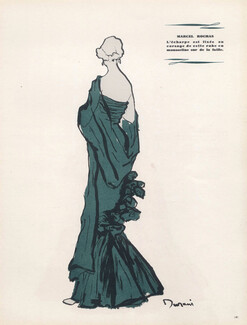 Marcel Rochas (Couture) 1949 Durani