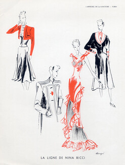 Nina Ricci (Couture) 1939 Léon Bénigni