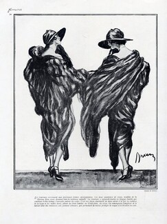 Fourrures Max (Fur Clothing) 1921 Etienne Drian, Fur Coats
