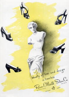 Rice O'Neill (Shoes) 1945 Venus de Milo