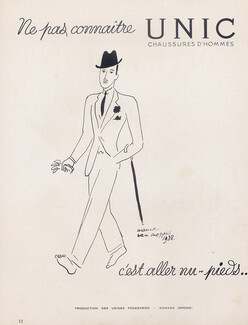 Unic (Shoes) 1938 Maurice Van Moppès