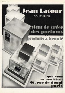 Jean Latour (Perfumes) 1929 Etui Vert, Cecchetto