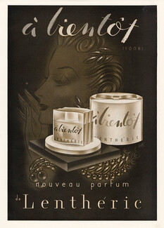 Lenthéric (Perfumes) 1938 A Bientôt, Soon, MAC