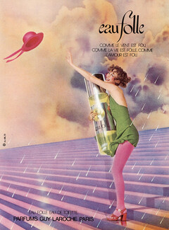 Guy Laroche (Perfumes) 1973 Eau Folle