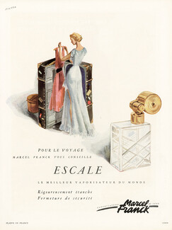 Marcel Franck (Perfumes) 1950 Escale, Fircsa