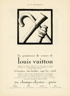 Louis Vuitton 1924 Pommeaux de cannes, Knobs canes