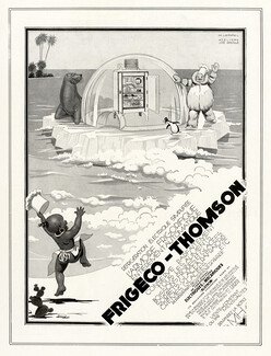 Frigéco 1930 Refrigerator, Seal, Charles Lemmel, Ateliers Joe Bridge