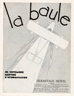 Hermitage Hôtel 1929 La Baule, Hydroaviation