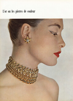 Cartier (Necklace) 1953 Photo Pottier