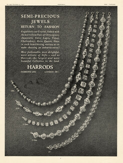 Harrods 1930 Semi-precious