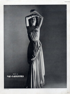 Mad Carpentier 1947 Evening Gown, Photo Philippe Pottier