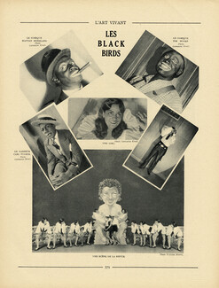 Les Black Birds 1929 Mantan Moreland, Carl Tucker, Tim Moore, Photos Germaine Krull & William Morris