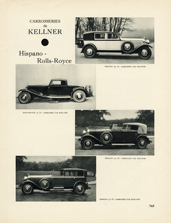 Kellner 1930 Hispano Suiza, Rolls-royce
