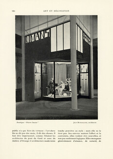 Pierre Imans 1924 Boutique par Jean Burkhalter, Le Salon d'Automne