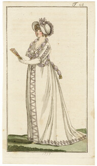 Journal des Luxus und der Moden 1799 n°22 Hand-colored engraving