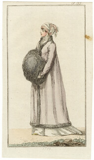 Journal des Luxus und der Moden 1799 n°35, Hand-colored engraving