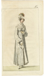 Journal des Luxus und der Moden circa 1800 n°33, Hand-colored engraving
