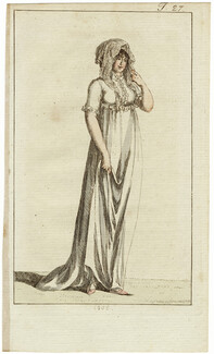 Journal des Luxus und der Moden 1802 n°27, Hand-colored engraving
