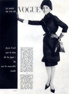 Christian Dior - Yves Saint-Laurent Septembre 1959, Photo Irving Penn, 5 pages illustrées, 5 pages