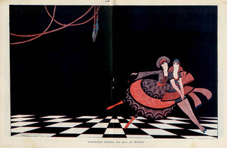 Jean Le Seyeux 1920 Russian Dancers