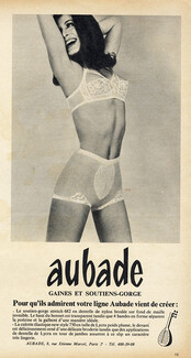 Aubade 1966 Brassiere, Girdle