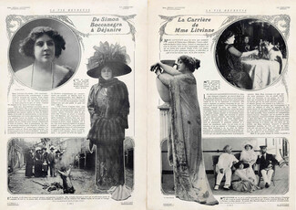 Felia Litvinne 1912 Photo Manuel Frères, Artist's Career