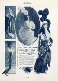 Gaby Deslys 1913 Paquin, Lewis, Landollf, Costume De Théâtre
