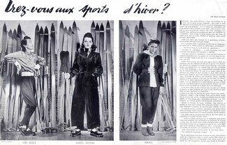 Véra Boréa, Marcel Dhorme, Hermès 1941 Tunmer, Photo Lavoisier