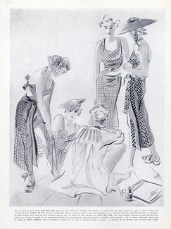 Véra Boréa, Ira Belline, Anny Blatt 1935 Karsavina (M.K.S), Beachwear