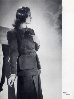 Véra Boréa 1941 Photo Edgar Elshoud