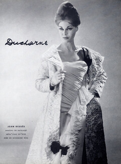Jean Dessès (Couture) 1962 Ducharne, Evening Gown