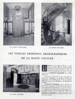 Dupouy-Magnin 1931 Demeures Aristocratiques de la Haute Couture