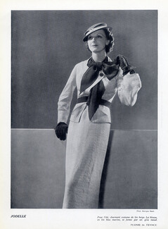 Jodelle (Couture) 1939 Photo Georges Saad