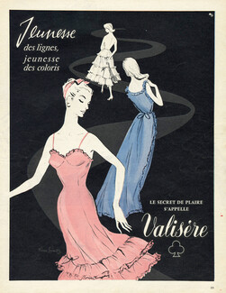 Valisère (Lingerie) 1957 Pierre Simon