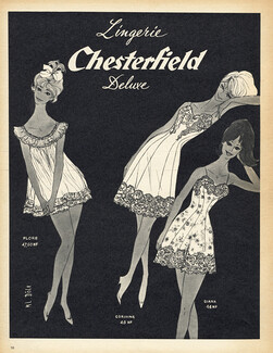 Chesterfield (Lingerie) 1960 M L Dôle