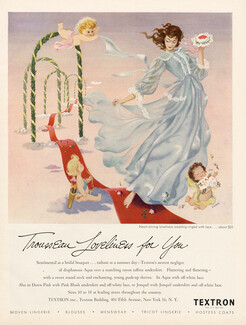 Textron (Lingerie) 1949 Angels, Siebel, Nightgown