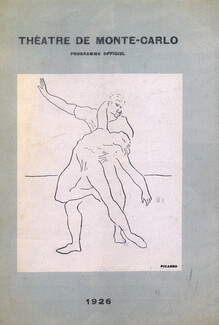Pablo Picasso 1926 Théâtre de Monte-Carlo