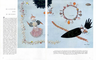 Bijoux de Sirène, 1946 - Bijoux en coquillages, Lucha Truel