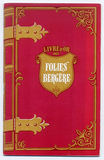 Folies Bergère 1951 "Féeries & Folies", Josephine Baker, Michel Gyarmathy, 32 pages