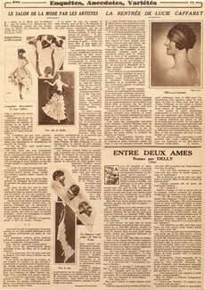 Le Salon de la Mode par les Artistes, 1929 - Luce Lefèvre, Rodke, Mlle Lascombe, René Le Texier