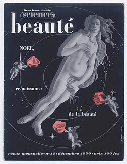 Science et Beauté 1950 December, Renaissance de la Beauté, Hair Care, Hairstyle