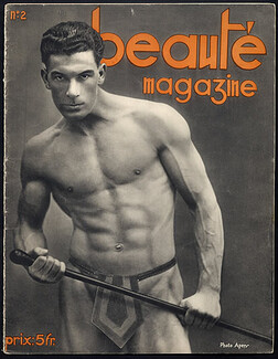 Beauté Magazine 1929 April N°2, Naked Athlete, photo Apers, Serge Lifar, Alperoff et Vronska