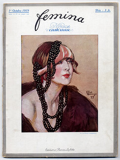 Femina 1919 Octobre, Jean-Gabriel Domergue, Cartier