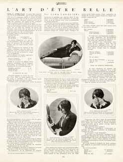 L'art d'être belle, 1912 - Photo Félix, Text by Lina Cavalieri