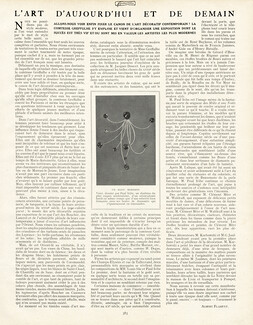 L'Art d'Aujourd'hui et de Demain, 1912 - Un Bijou Moderne dessiné par Paul Iribe, Text by Albert Flament