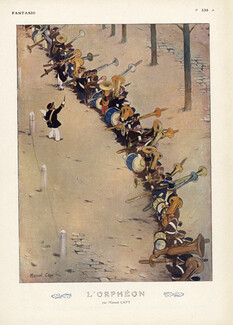Marcel Capy 1911 L'Orphéon, Orchestre